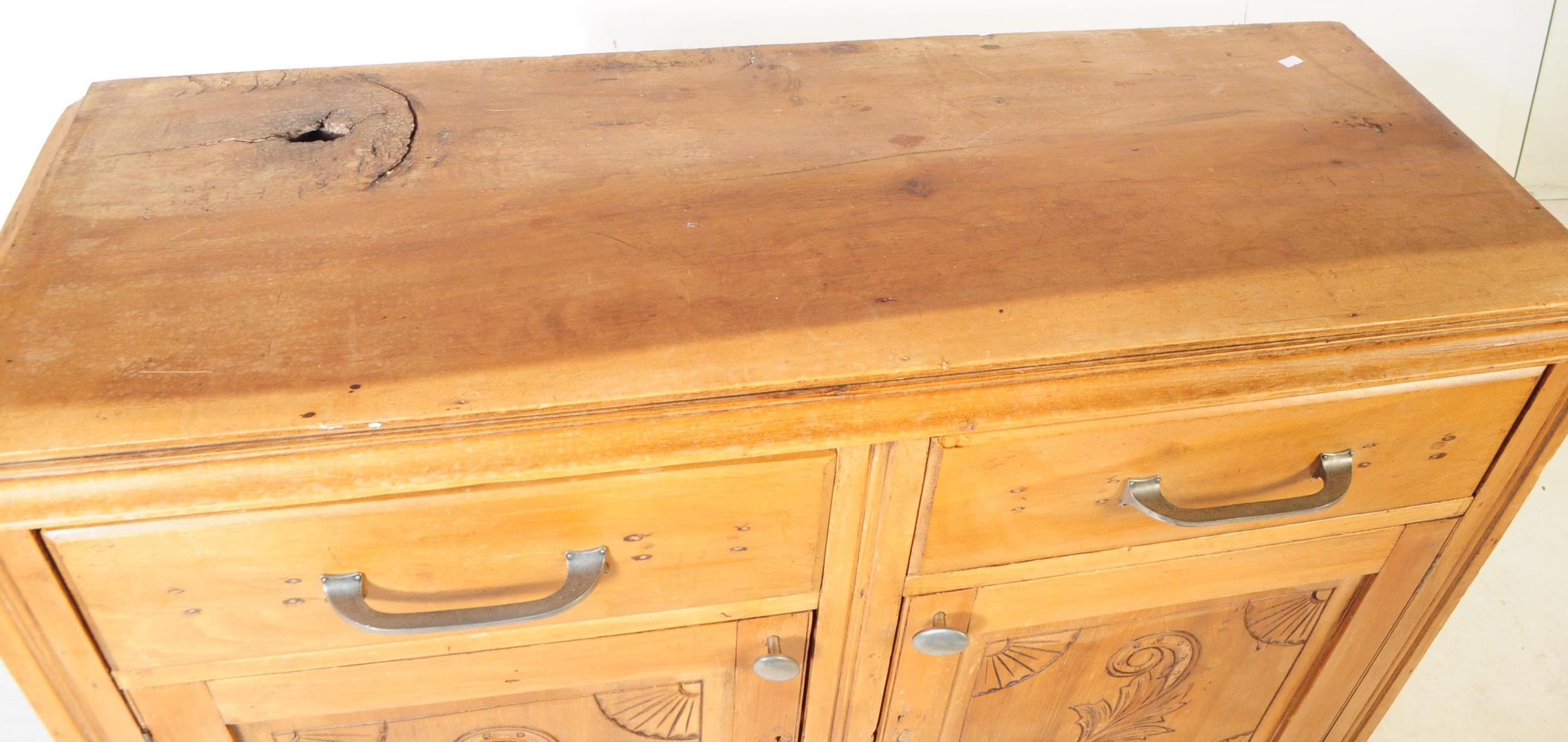 EARLY 20TH CENTURY CONTINENTAL ASH SIDEBOARD - Image 11 of 13
