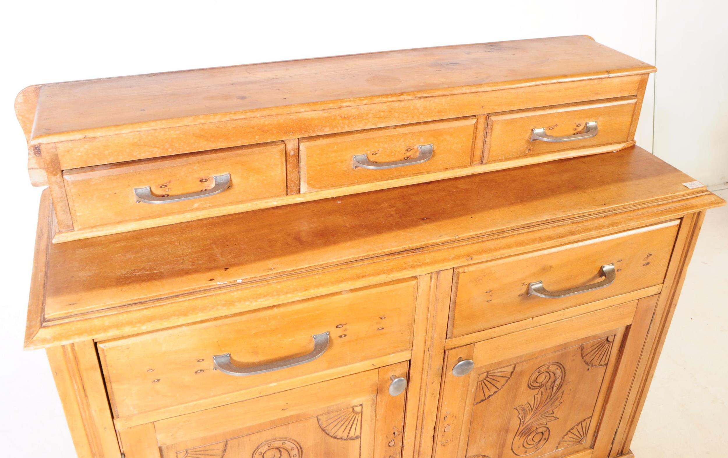 EARLY 20TH CENTURY CONTINENTAL ASH SIDEBOARD - Image 3 of 13