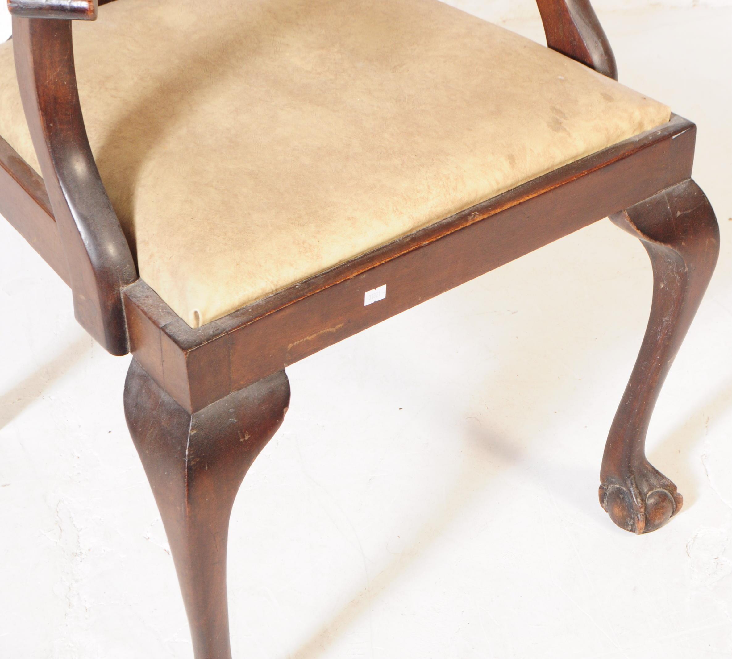 19TH CENTURY GEORGE IV BURR MAHOGANY DINING DROP LEAF TABLE - Bild 22 aus 25