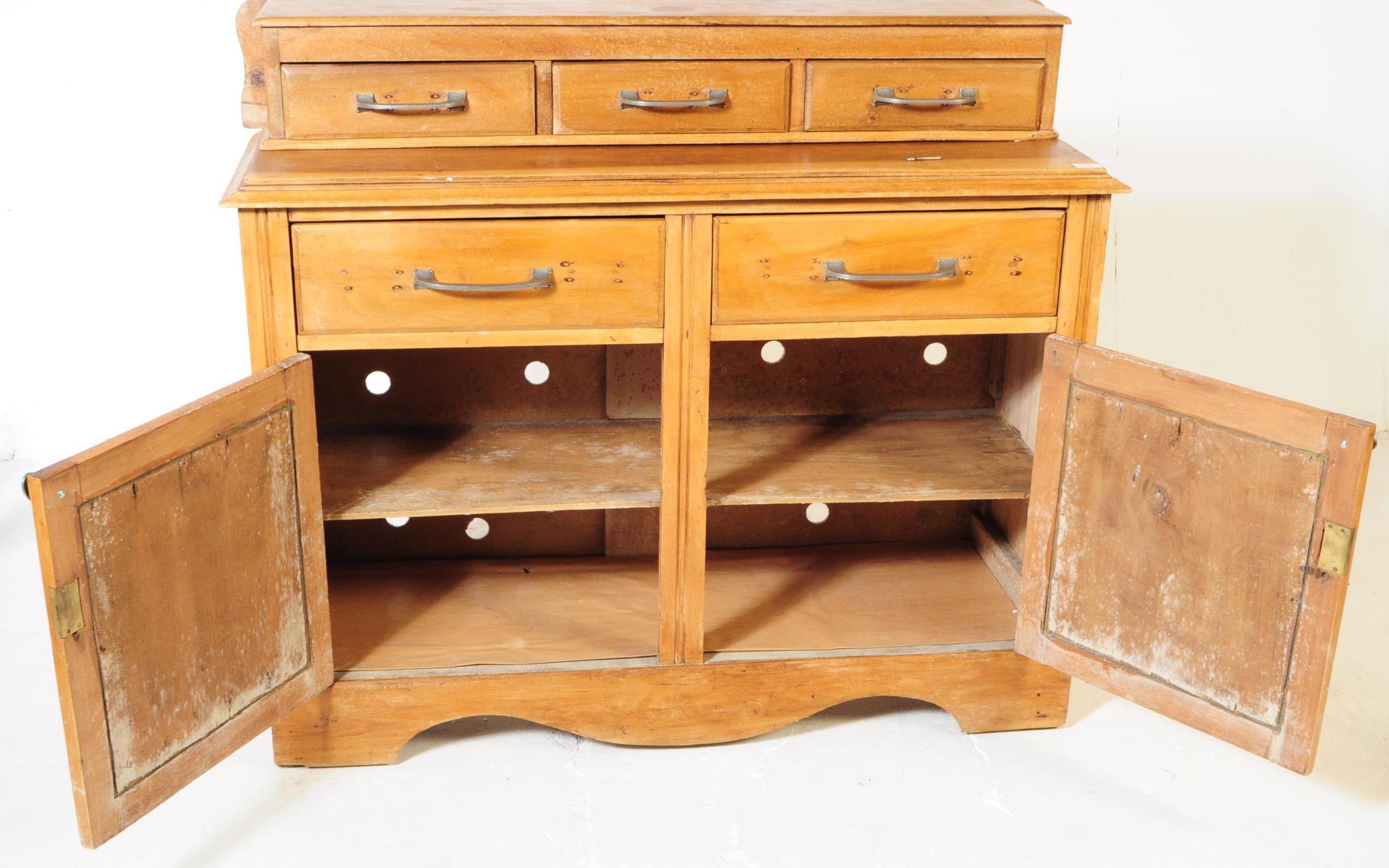 EARLY 20TH CENTURY CONTINENTAL ASH SIDEBOARD - Image 4 of 13