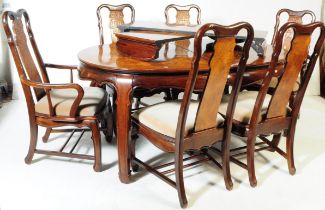 CONTEMPORARY PAINTED PINE DINING TABLE WITH CHAIRS