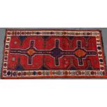 VINTAGE 20TH CENTURY SOUTH WEST PERSIAN LORI FLOOR RUG