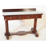 GEORGE III MAHOGANY WRITING TABLE