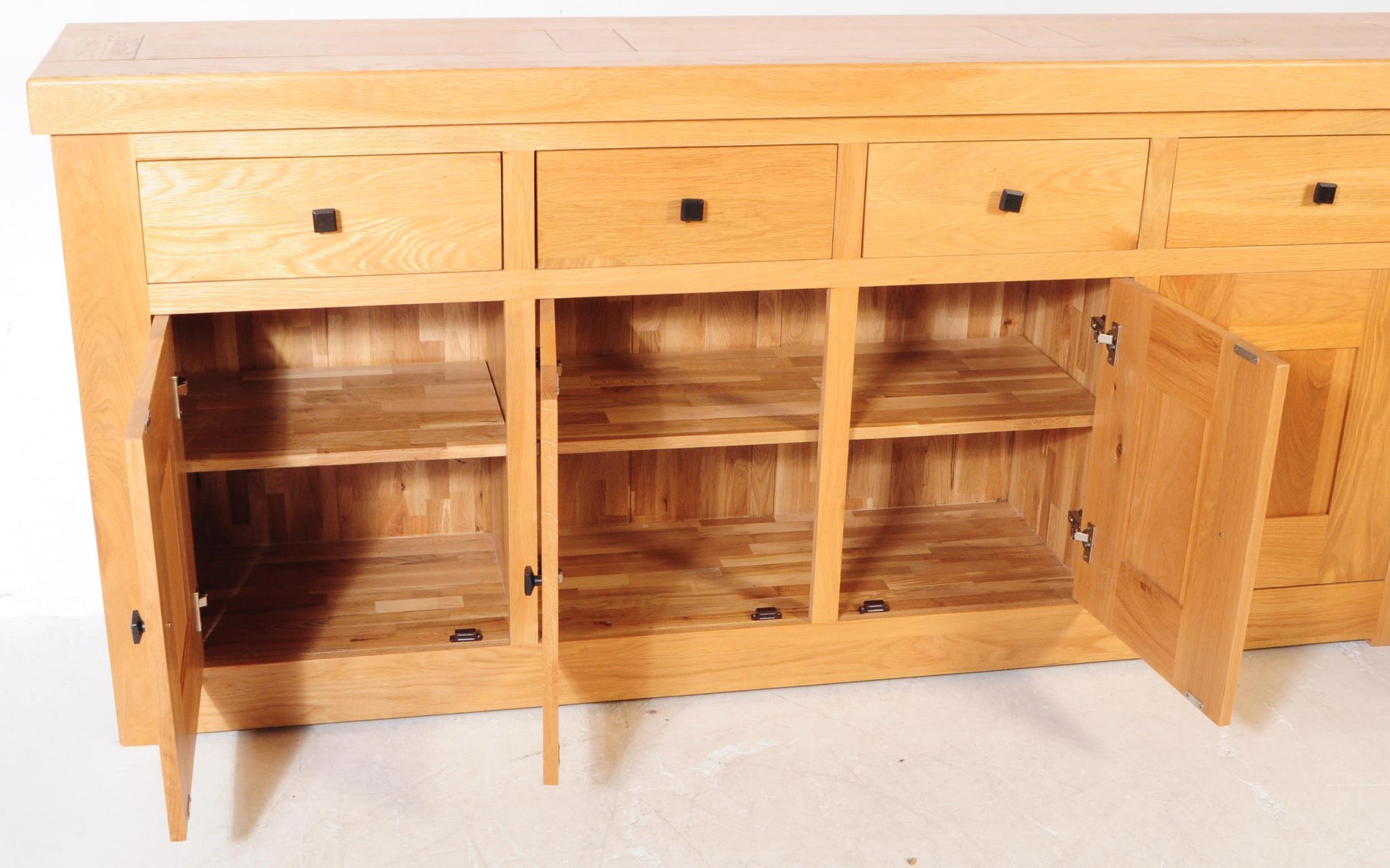 OAK FURNITURE LAND MANNER - CONTEMPORARY SIDEBOARD - Image 2 of 5