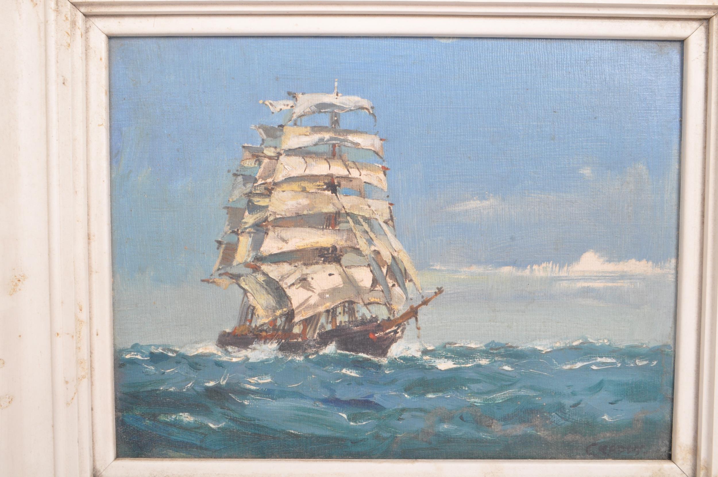 ERIC HAYSOM CRADDY - BRISTOL SAVAGES - OIL ON BOARD PAINTING - Image 2 of 8