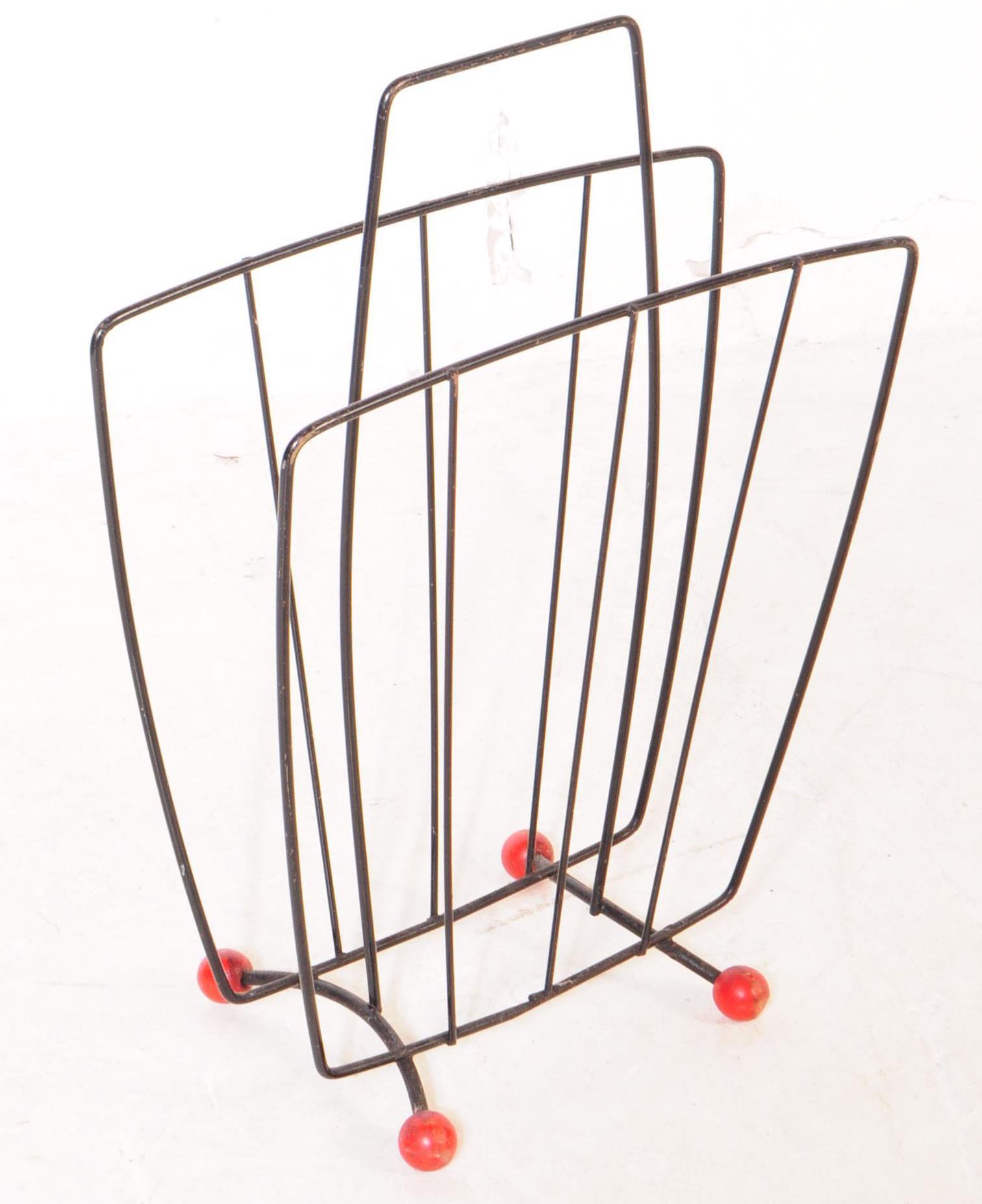 BRITISH MODERN DESIGN - MID CENTURY MAGAZINE RACKS - Image 5 of 5