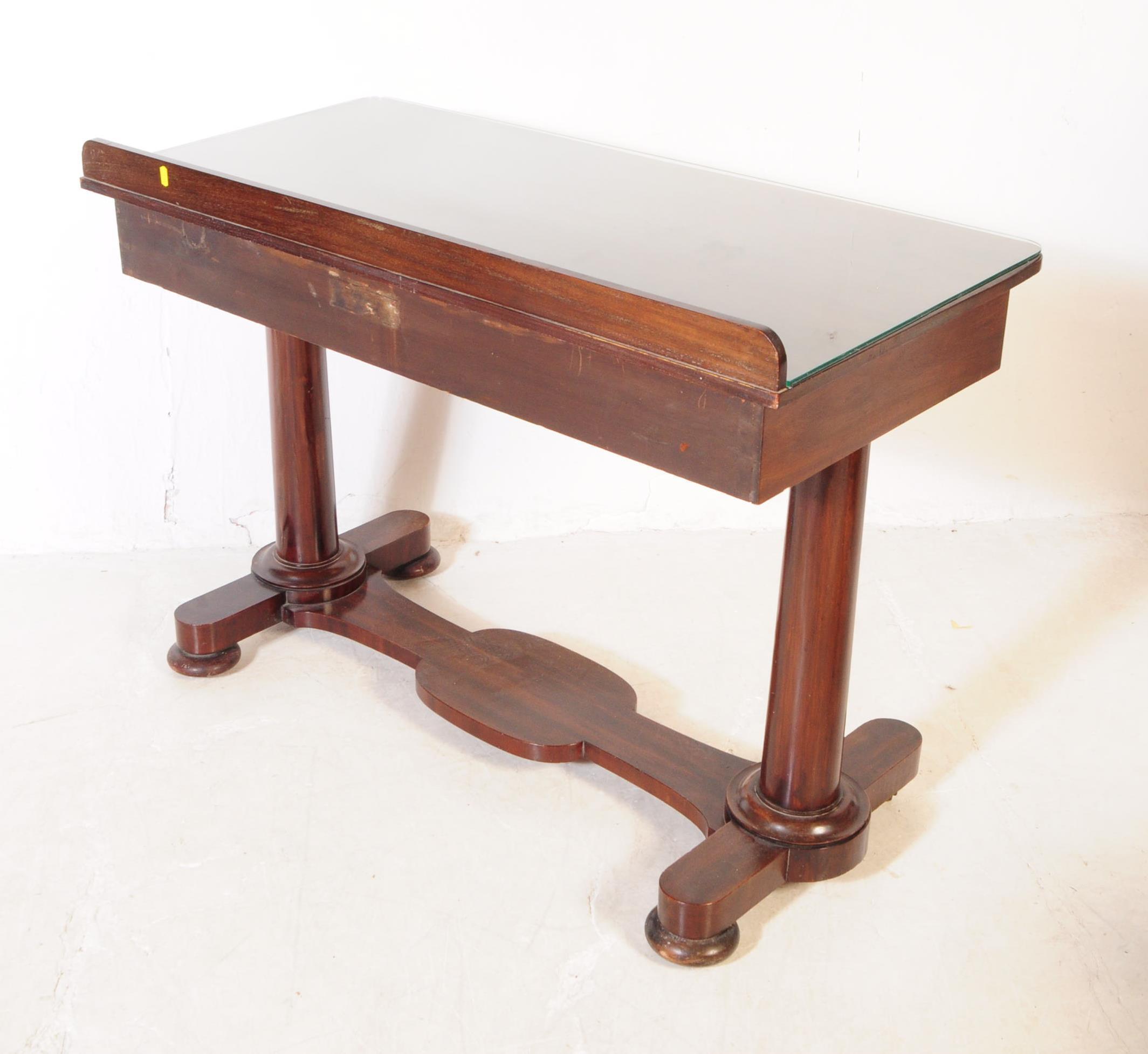 GEORGE III MAHOGANY WRITING TABLE - Image 3 of 4