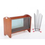 BRITISH MODERN DESIGN - MID CENTURY MAGAZINE RACKS