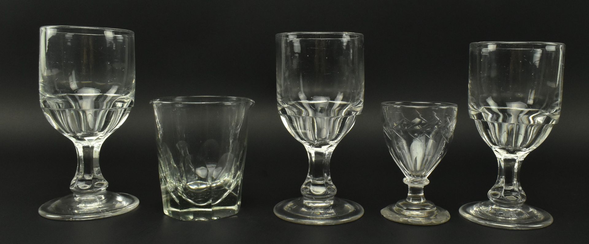 COLLECTION OF 19TH CENTURY CUT GLASSWARE