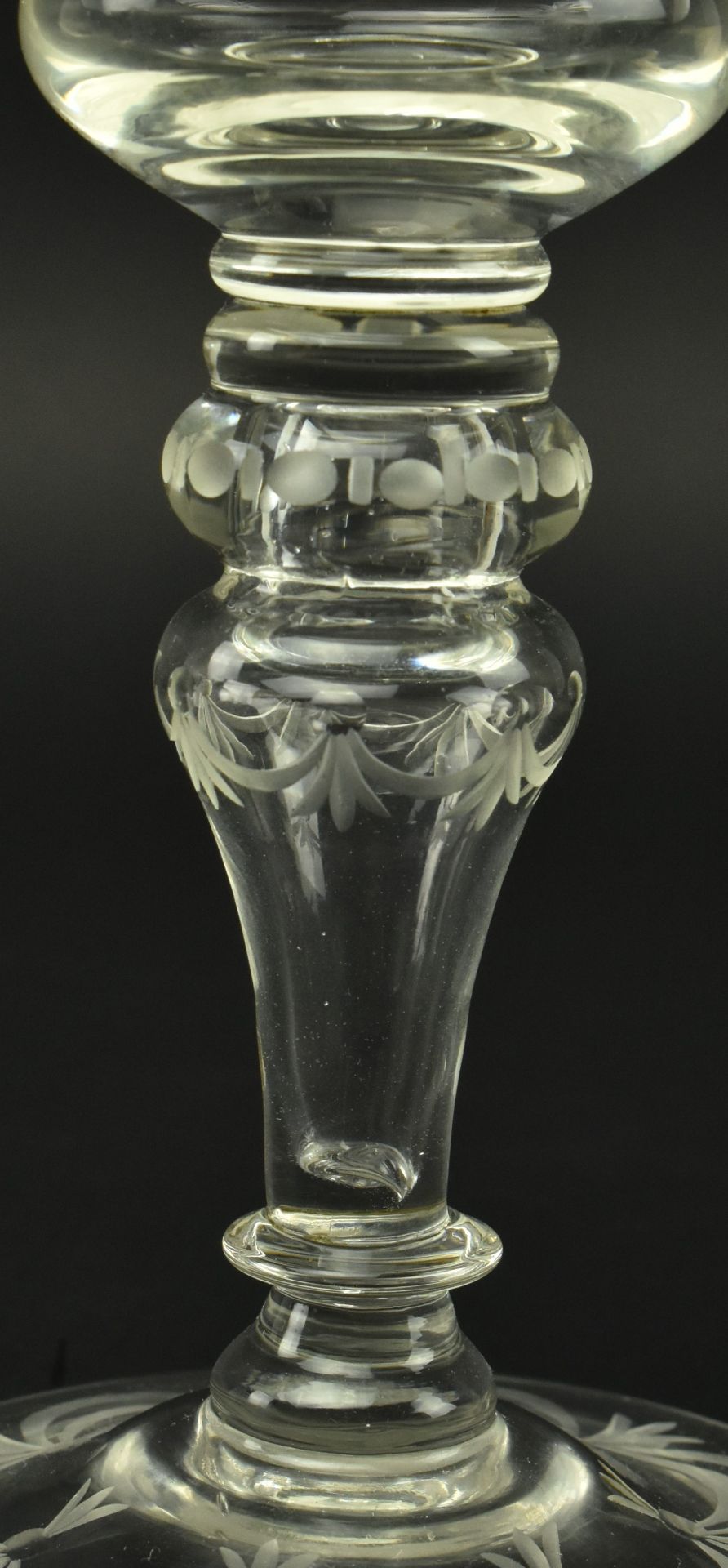 DUTCH LATE 18TH CENTURY ENGRAVED SEVEN PROVINCES GOBLET - Image 4 of 6