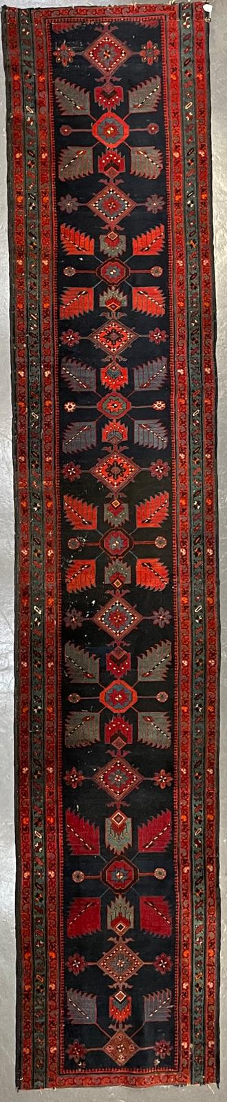 EARLY 20TH CENTURY TURKISH FLOOR CARPET RUNNER RUG