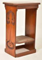 ARTS & CRAFTS CARVED OAK ECCLESIASTIC CHURCH PRAYER TABLE