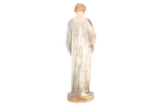 EDGAR PAPWORTH - 19TH CENTURY FIGURINE IL PENSEROSO - Image 3 of 7