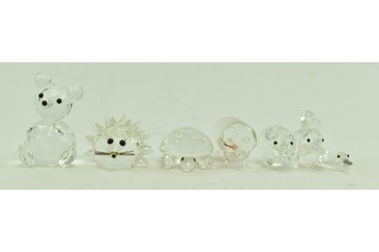 SWAROVSKI - CASED COLLECTION OF CRYSTAL GLASS FIGURINES - Image 2 of 11