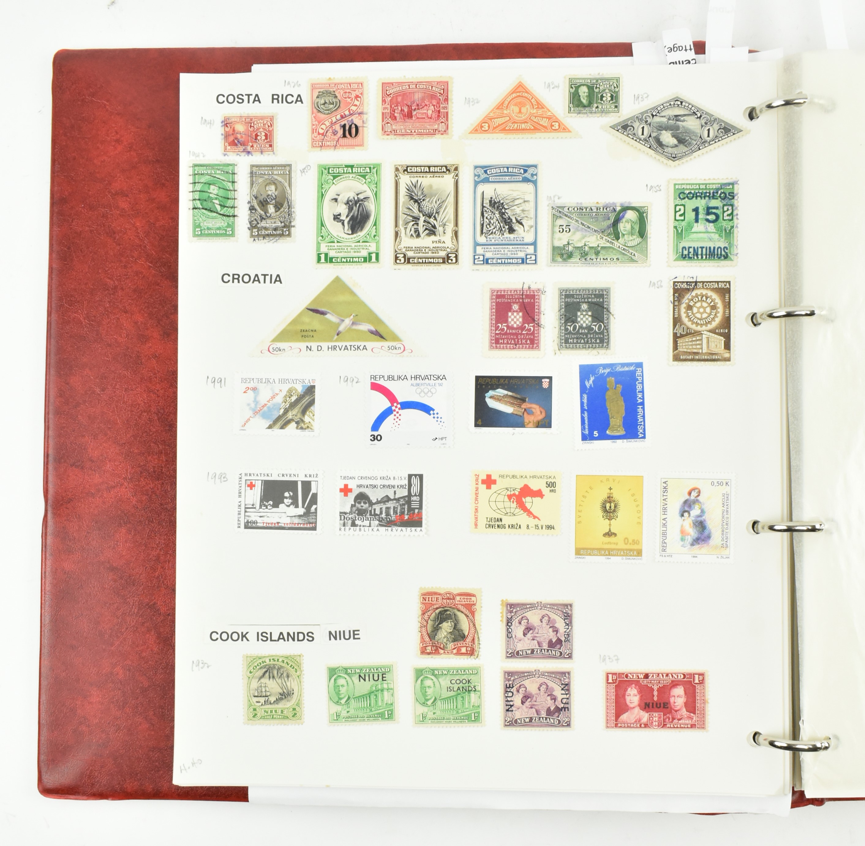 FOREIGN STAMPS: COLLECTION OF 19TH & 20TH C ISSUES - ONE ALBUM - Image 5 of 9