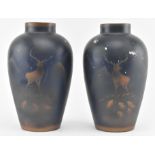 BRENTLEIGH WARE - PAIR OF EARLY 20TH CENTURY CERAMIC VASES