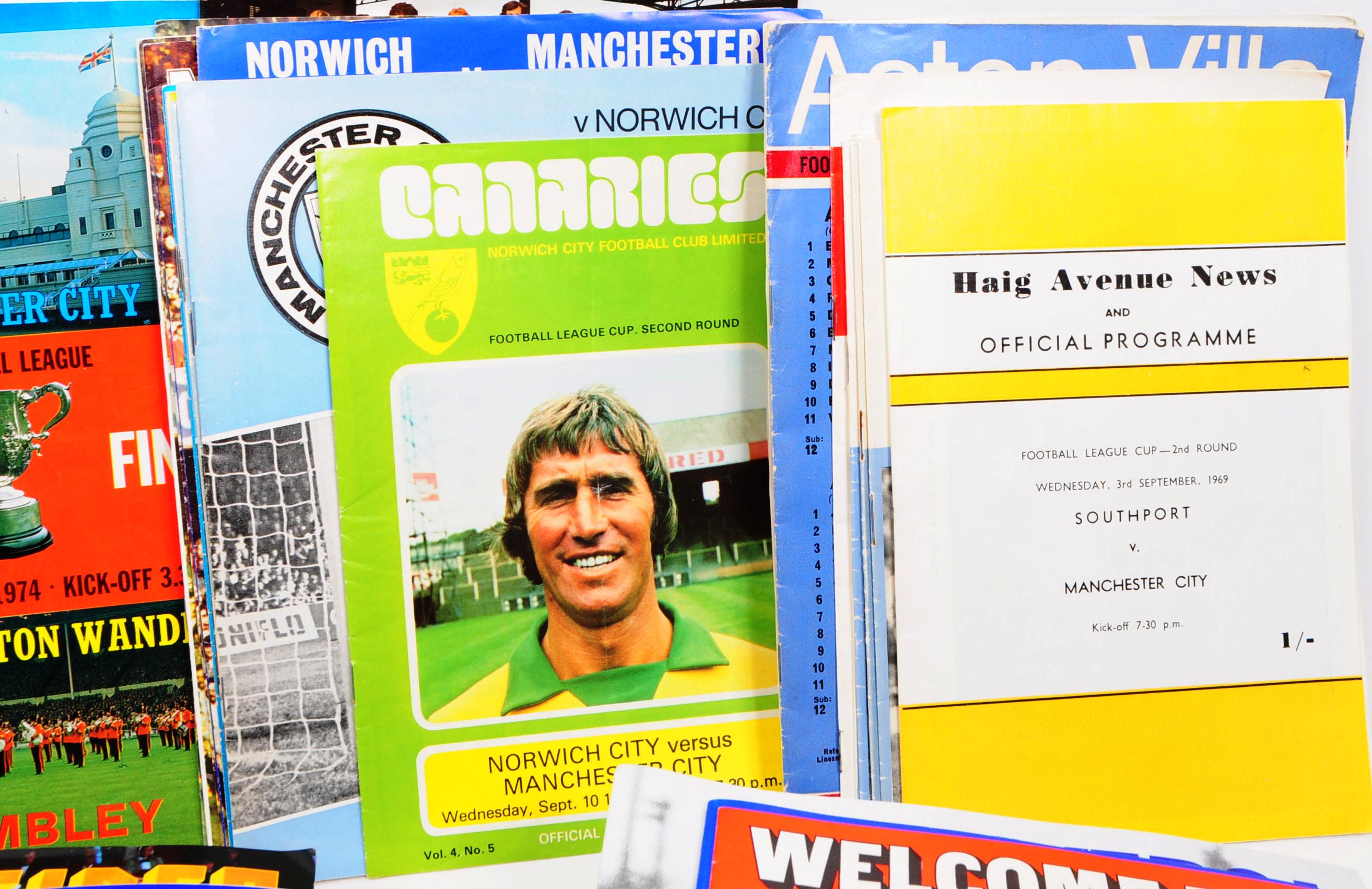 FOOTBALL INTEREST - COLLECTION OF PROGRAMMES - Image 4 of 7