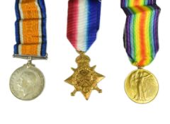 WWI MEDAL GROUP - SECOND LIEUTENANT IN THE ROYAL WARWICKSHIRE REGIMENT