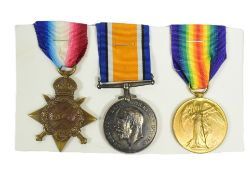 WWI MEDALS - SECOND LIEUTENANT IN THE CAMERON HIGHLANDERS