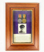 WWI MEDALS - SECOND LIEUTENANT IN THE NORTHUMBERLAND FUSILIERS
