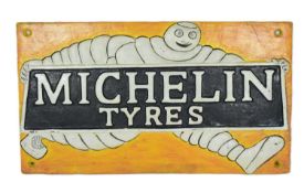 VINTAGE CAST IRON MICHELIN TYRE SIGN