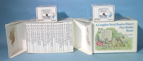 Potter (Beatrix), a "The World of Peter Rabbit" boxed set, another boxed set and two sets of 1-12