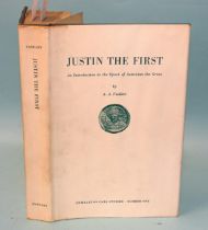 Vasiliev (AA), Justin the First, Dumbarton Oaks Studies I, first edition, dwrp, cl gt, 8vo,