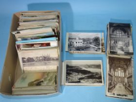 Approximately 500 postcards, mainly topographical.
