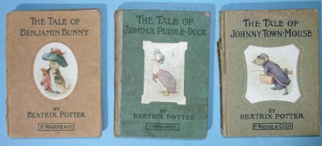 Potter (Beatrix), The Tale of Benjamin Bunny, 1904 first edition, first issue, (muffetees misspelt
