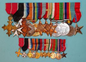 A WWI/WWII group of twelve medals awarded to Brigadier Guy Alexander Fenton: The Most Excellent