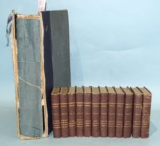 Shakespeare (William), Works, twelve vols, miniature edn, ge, cl gt, 16mo, 1880 and Whitfeld (