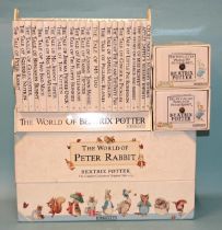 Potter (Beatrix), a boxed "The World of Peter Rabbit" set, another 1-23 set in plastic Peter