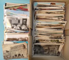 Approximately 500 postcards, mainly topographical.