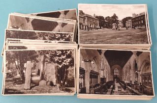 Approximately 240 unused Frith's Real Photograph postcards of Liskeard, many duplicates.