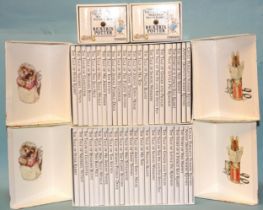 Potter (Beatrix), two "The World of Peter Rabbit" boxed sets and two sets of 1-12 miniature