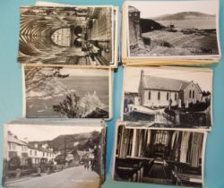 Approximately 350 unused RP postcards of Devon and Cornwall by Chapman & Sons (x5), M and L (