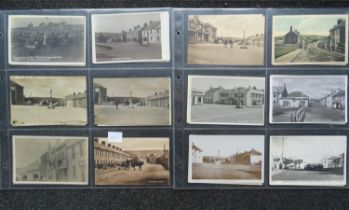 Thirty-six postcards of Princetown, mainly RPs, including "Coronation Day June 1911" (x2), by KE