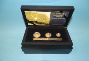 Hattons of London, 2021 HRH Prince Philip Tribute Gold Sovereign Prestige Set, comprising: