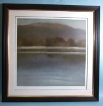 After Robert O. Lenkiewicz (1941-2002), "Silver Lake", framed print, 3/475, titled, numbered and