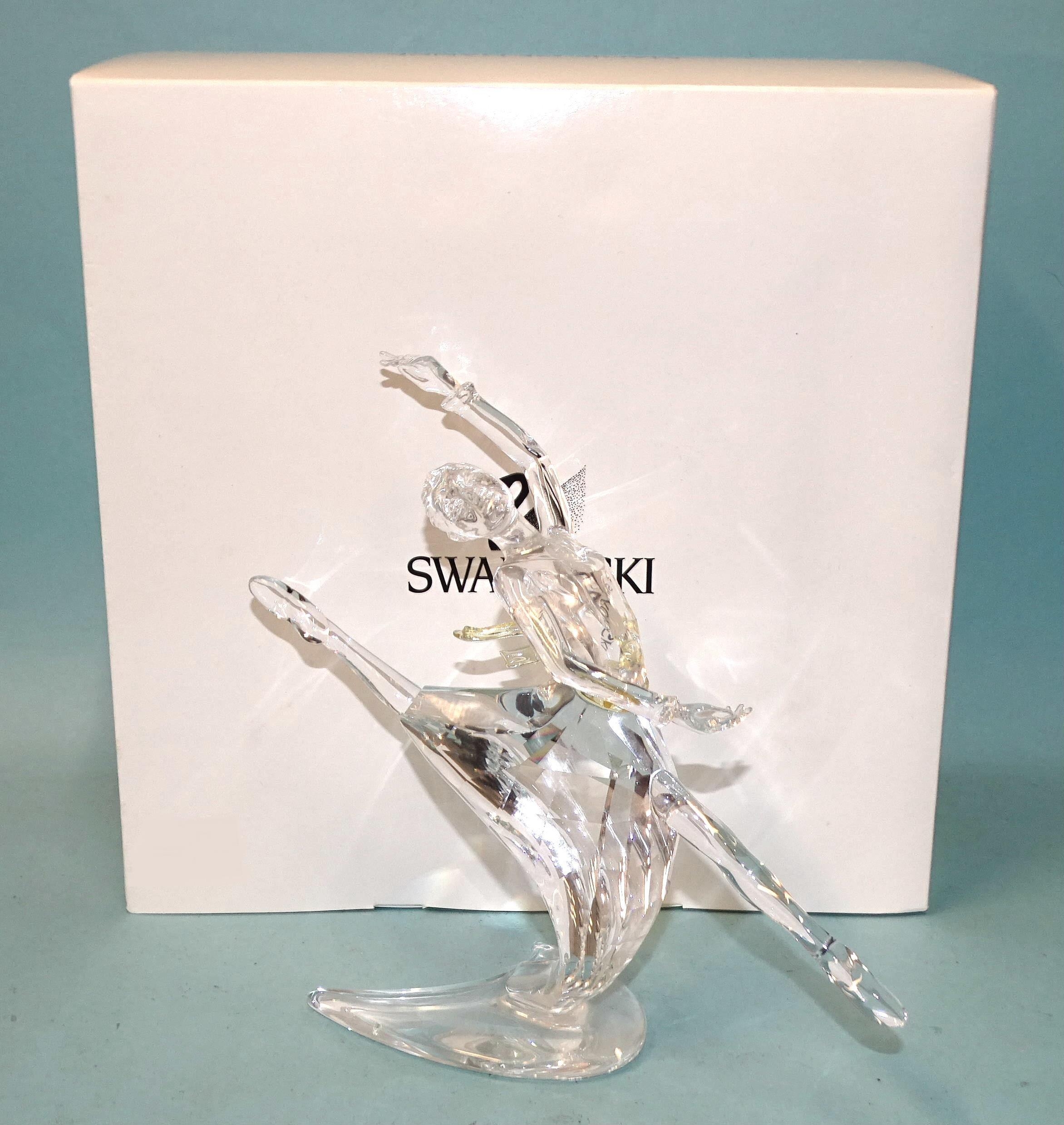 Swarovski, a set of three Magic of Dance crystal sculptures: Isadora-2002, Antonio-2003, Anna- - Image 3 of 4