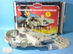 Star Wars, The Empire Strikes Back, Millennium Falcon by Palitoy, (boxed, incomplete, box damaged)