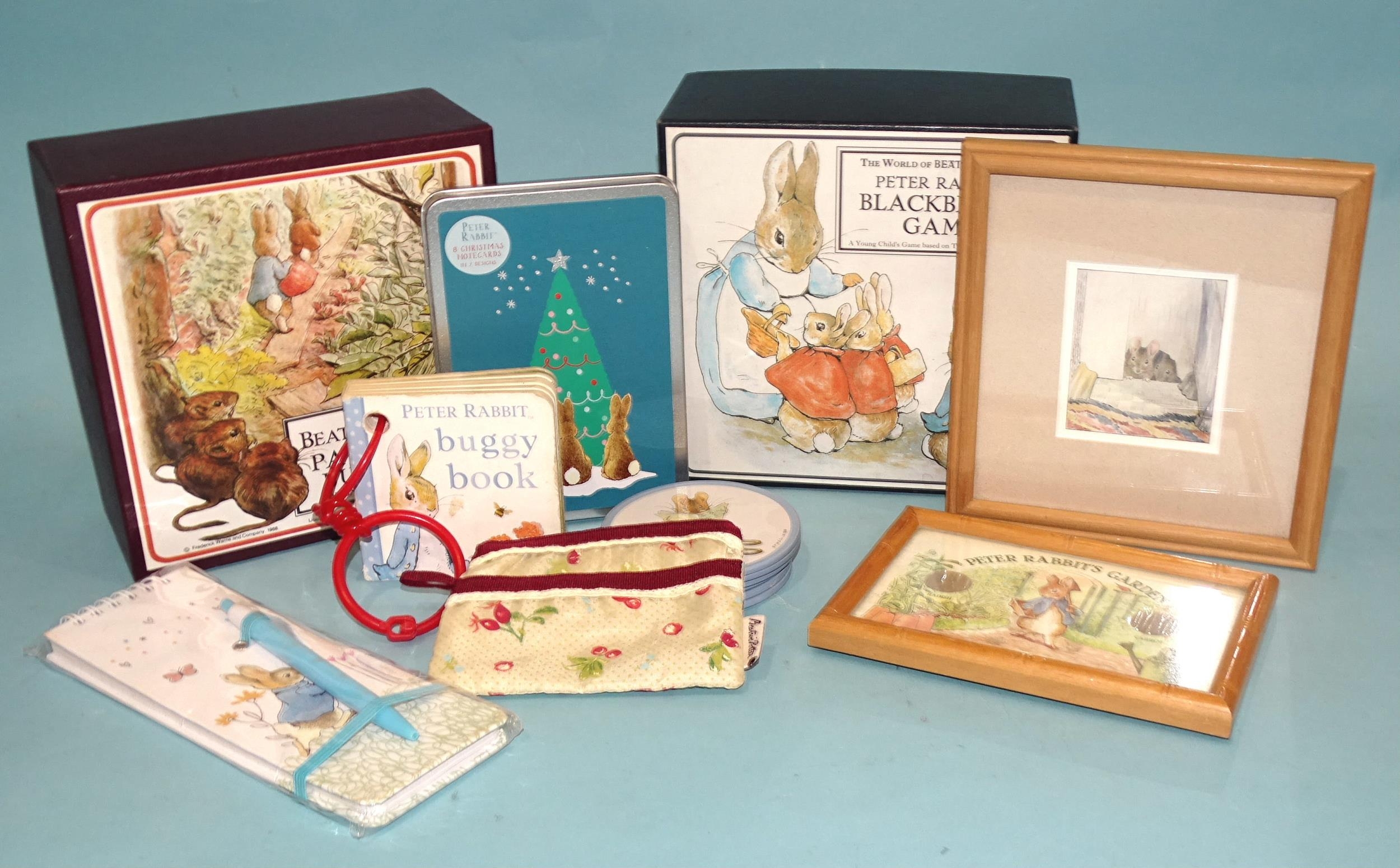 A collection of Beatrix Potter modern merchandise, comprising Rainbow Designs Original Peter - Image 2 of 3