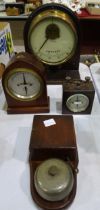 A large NCS amp gauge, a Siemens Bros & C., London galvanometer and an electric bell, etc.