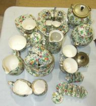 Approximately thirty-six pieces of Royal Winton 'Queen Anne' tea and table ware.