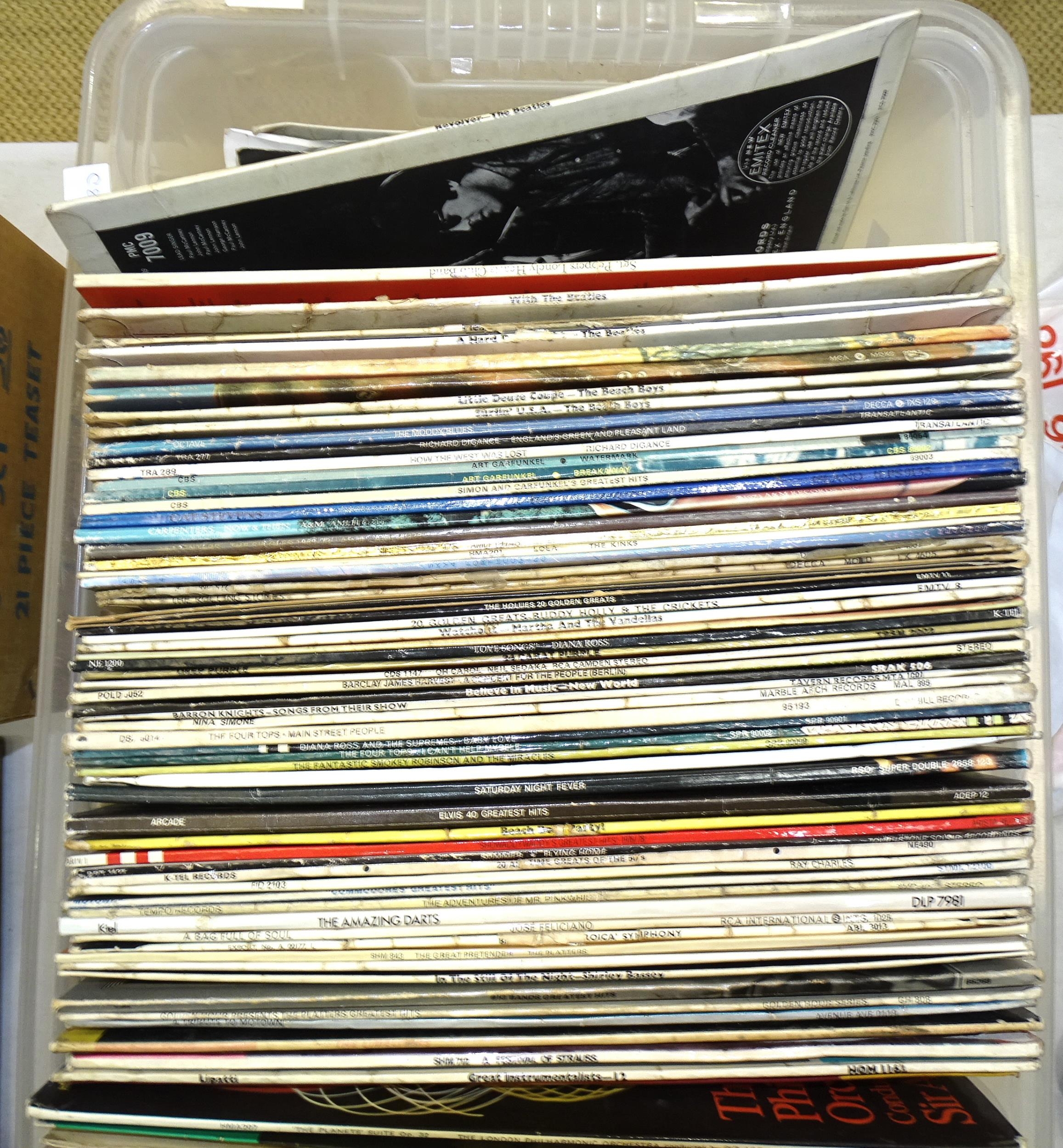 A collection of LP records, various genres, (a/f), including a "Queen Works" 1984 tour programme - Image 2 of 4