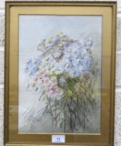 J E Hayward, 'Daisies - still life', a signed watercolour dated 1935 and other watercolours.