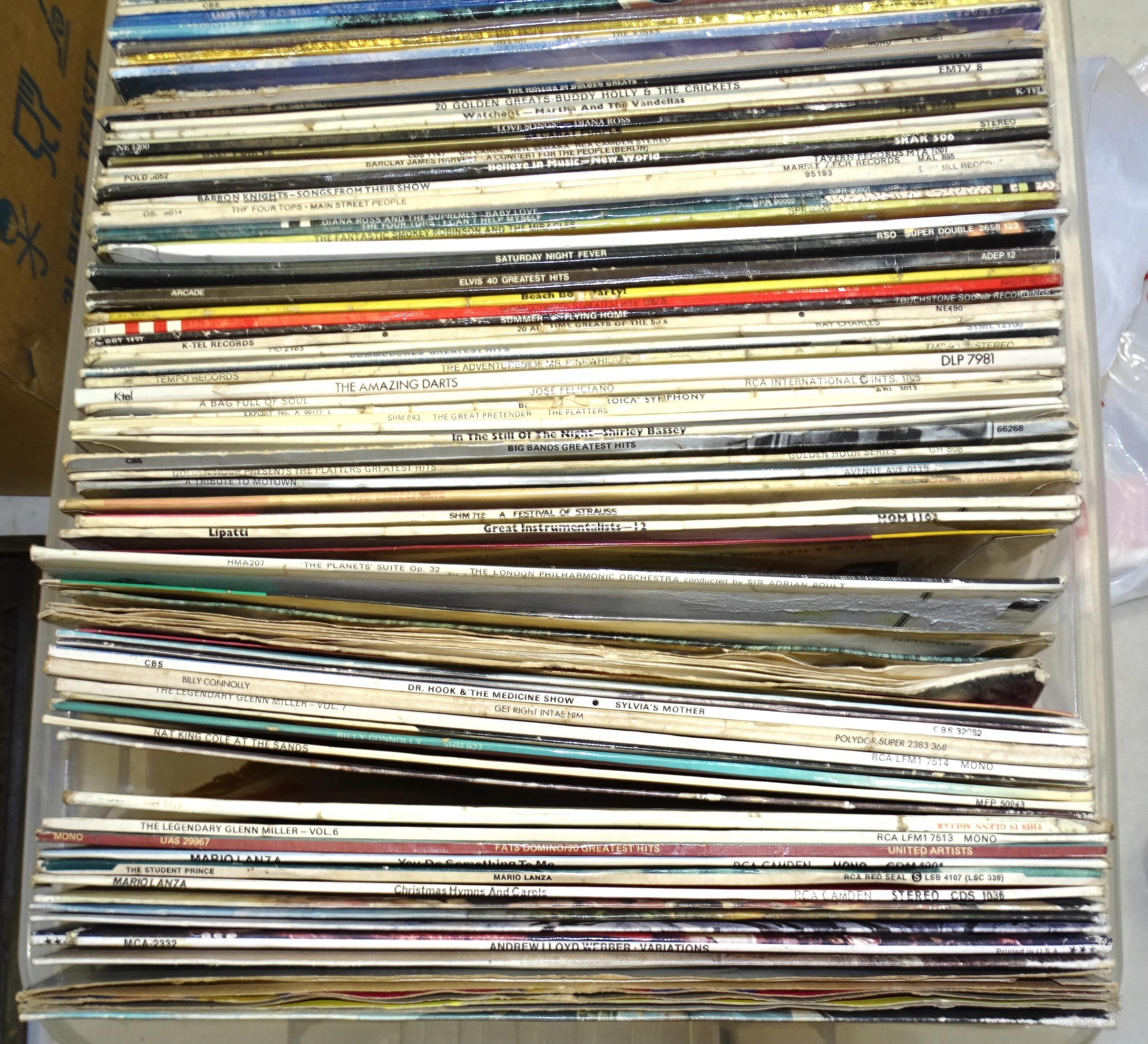 A collection of LP records, various genres, (a/f), including a "Queen Works" 1984 tour programme - Image 4 of 4