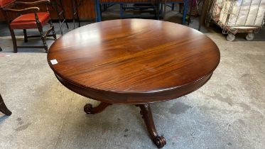 REPRO MAHOGANY DINING TABLE