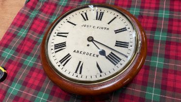 ABERDEEN FUSEE WALL CLOCK