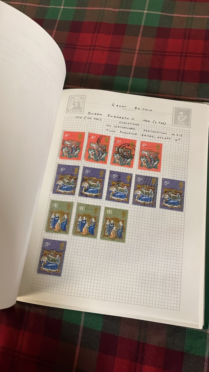 STAMP ALBUM GREAT BRITAIN STAMPS - Image 37 of 50